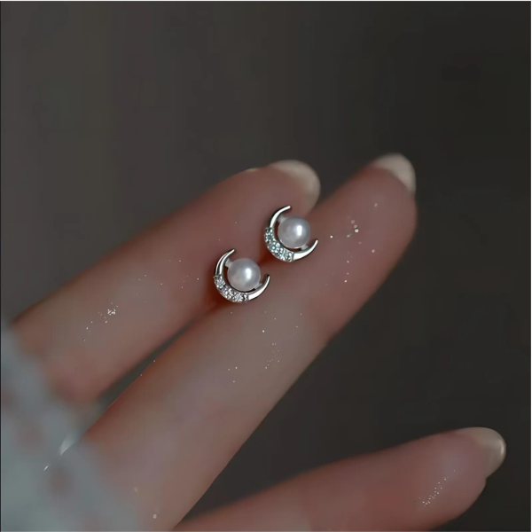 Сережки «Місяць»