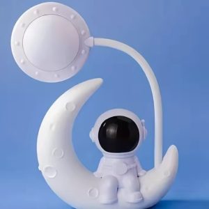 LED-світильник «Астронавт на Місяці» з підставкою для канцелярії