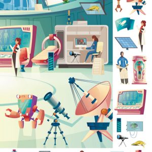 Книга Віммельбух. Космос